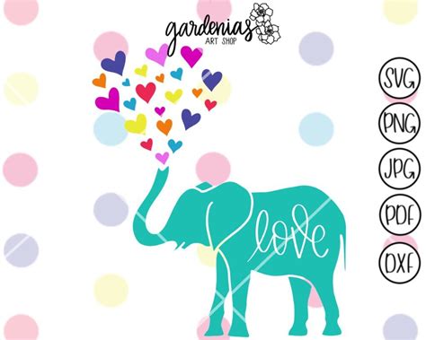 Download 794+ Elephant Heart SVG Crafts